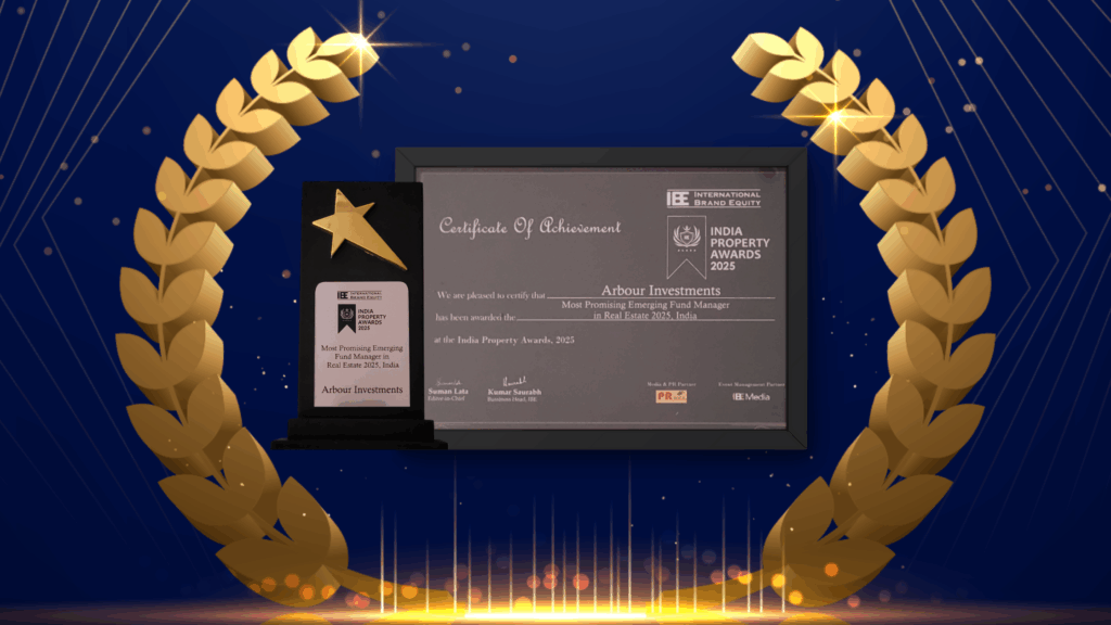 India Property Awards 2025 - Most Promising Emerging Fund Manager in Real Estate 2025, India​