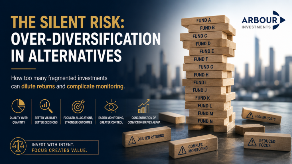 over-diversification in alternatives
